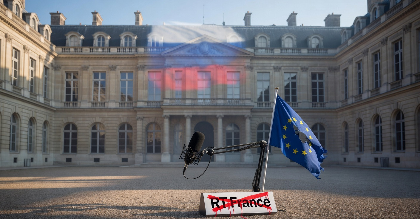 Macron dénonce la propagandiste russe protégée en France