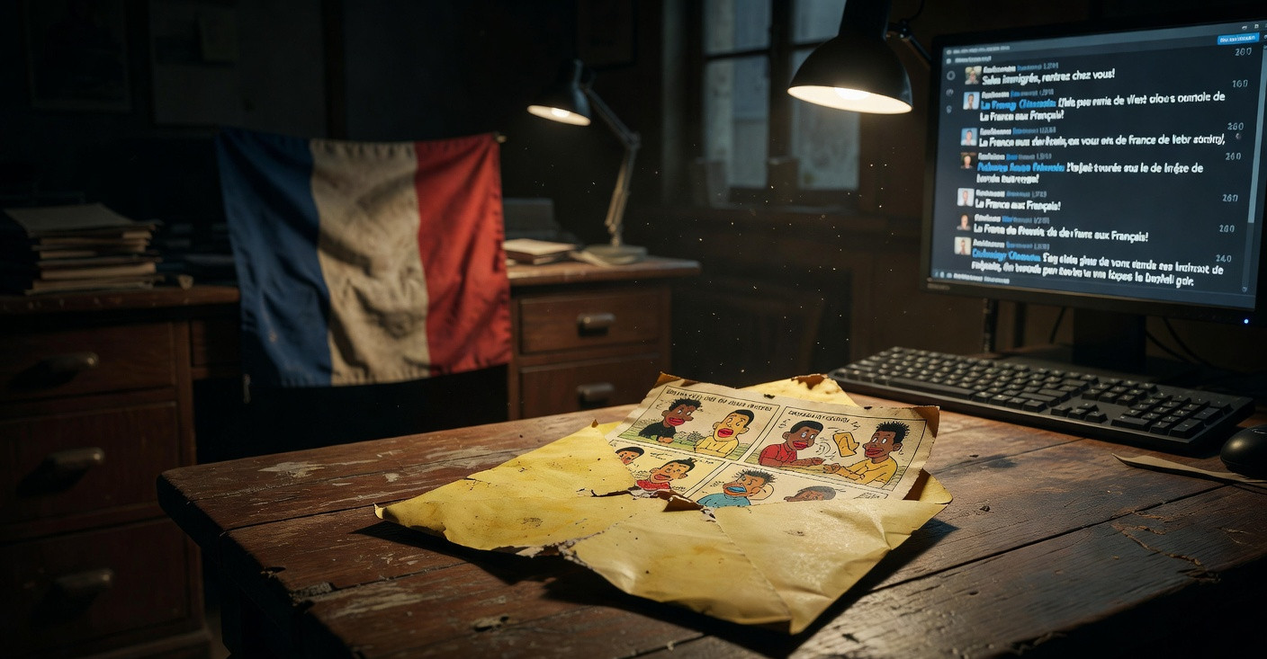 Députés LFI victimes de courriers racistes : plainte après des dessins inspirés de Tintin au Congo
