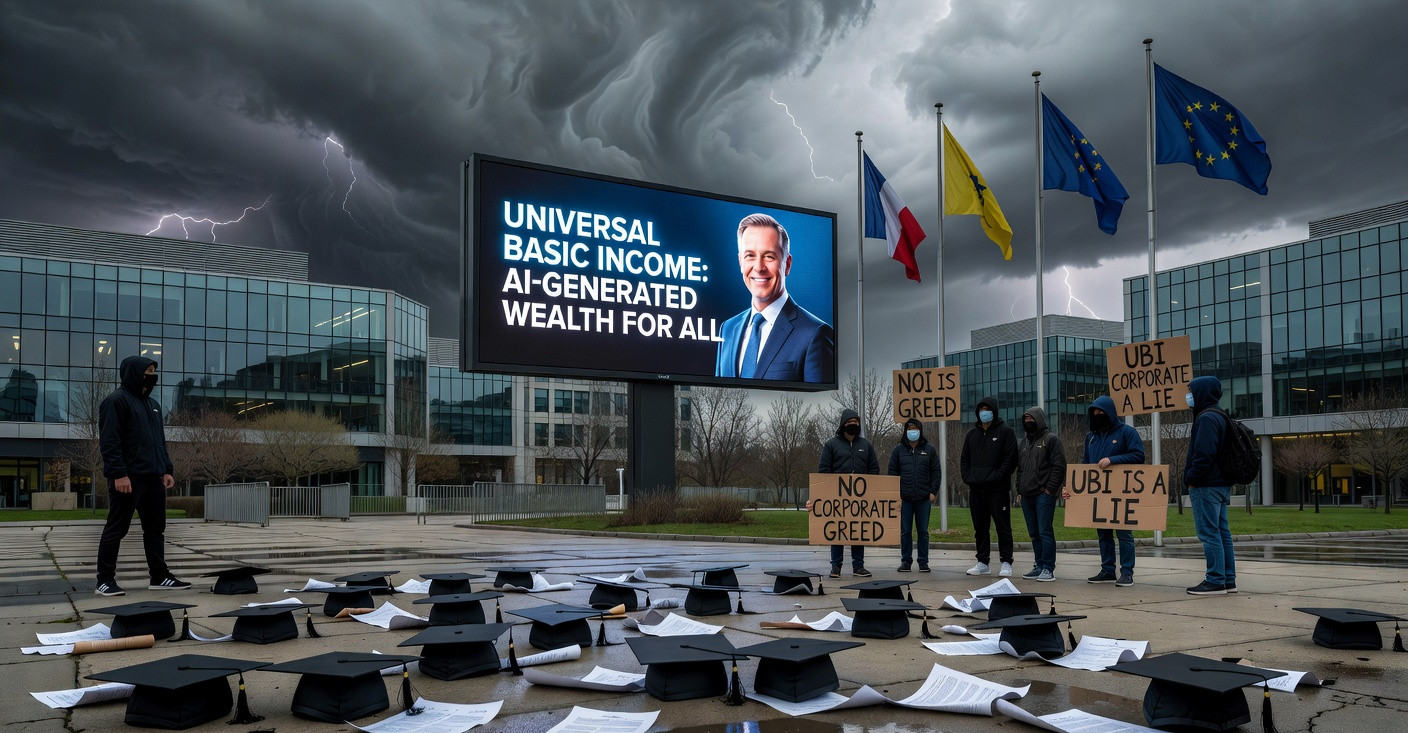 Revenu universel : l’utopie libérale des géants de la tech, symptôme d’un capitalisme en crise