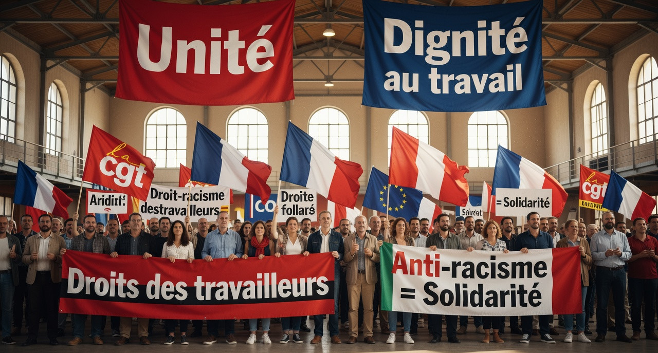 CGT : Sophie Binet scelle son unité face au RN et aux violences sexistes au congrès de Tours