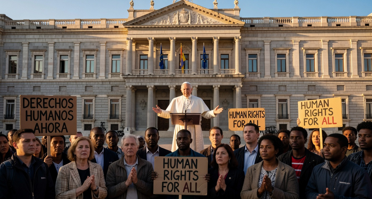 Pape Léon XIV en Espagne : entre discours moral sur l'IA et silence sur la crise migratoire