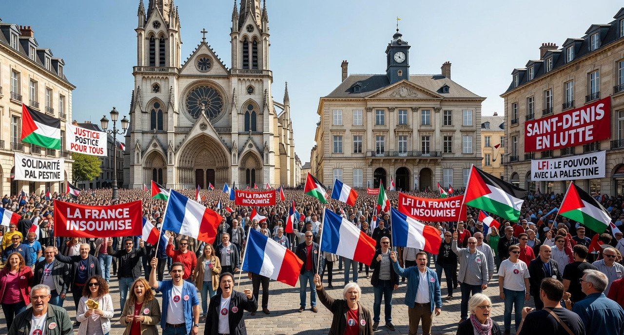 Mélenchon défie les sondages avec un meeting historique à Saint-Denis : la gauche radicale en ordre de bataille pour 2027