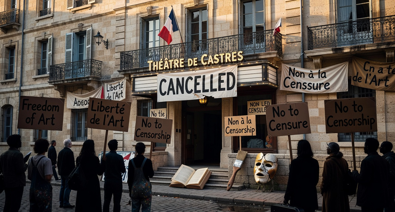 RN censure un spectacle sur les migrants : l’artiste sonne l’alarme démocratique